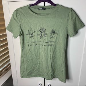 Shein Floral Graphic T-Shirt